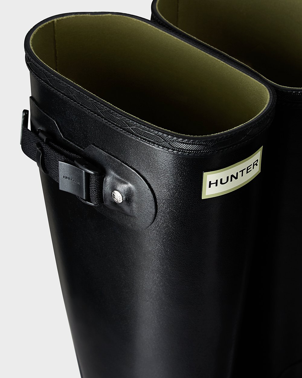 Hunter Hombre Norris Field - Botas de Lluvia Negras - 391-TPBWXU